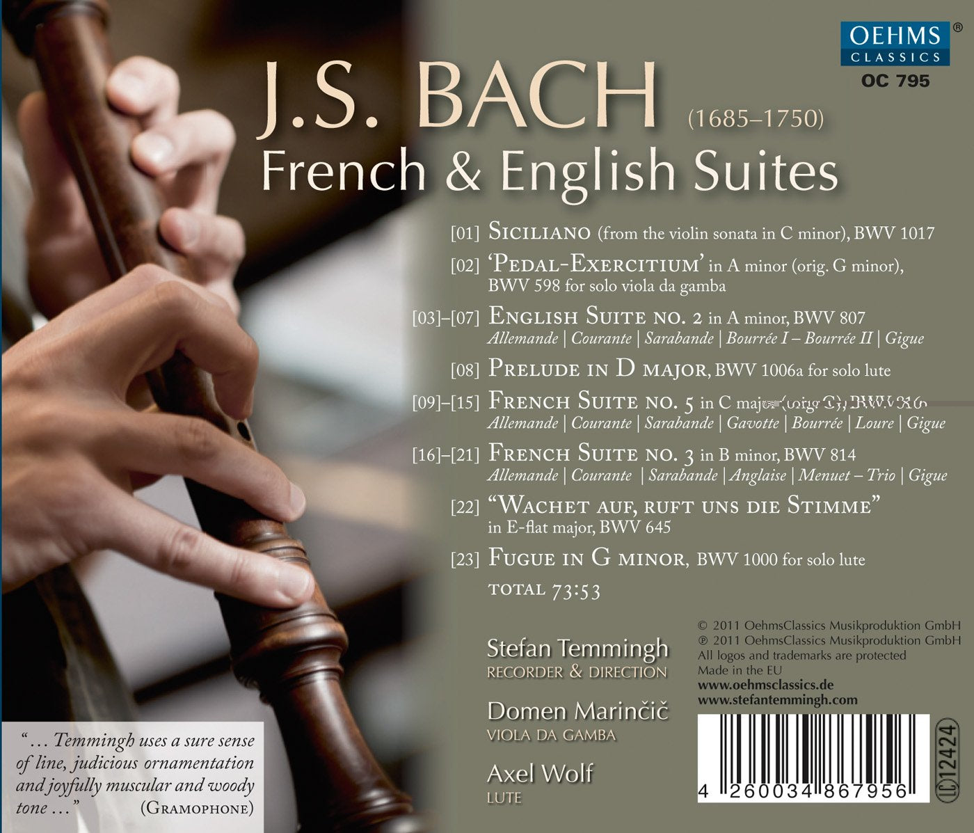Bach: French & English Suites