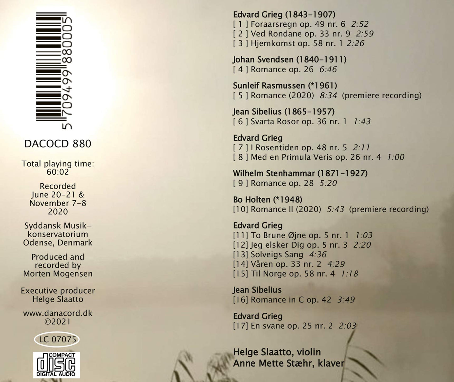 Nordic Songs and Romances