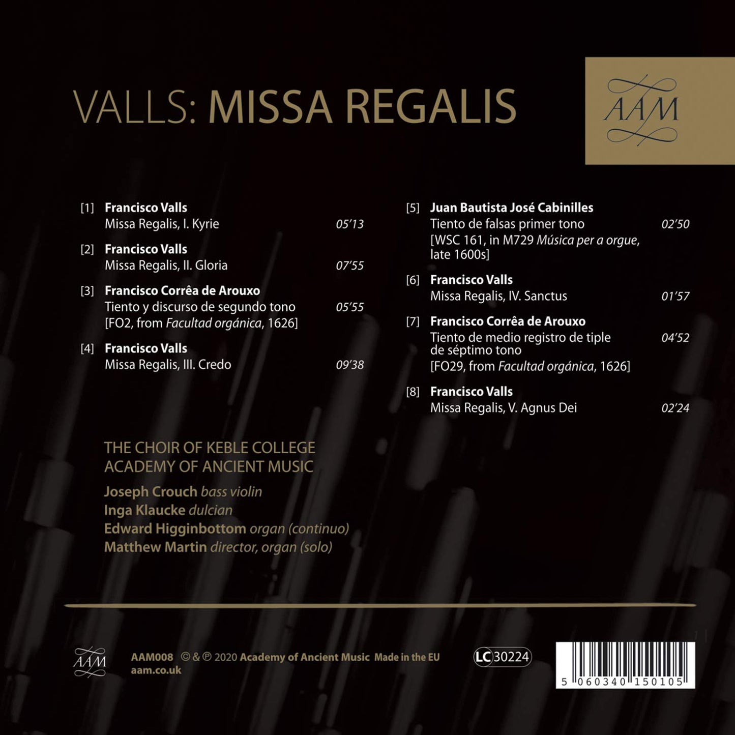 Valls: Missa Regalis