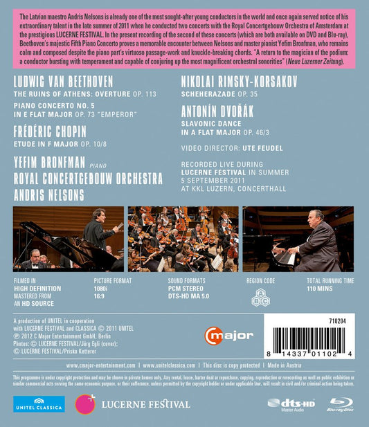 Beethoven: Piano Concerto No. 5 - Rimsky-Korsakov: Scheheraz
