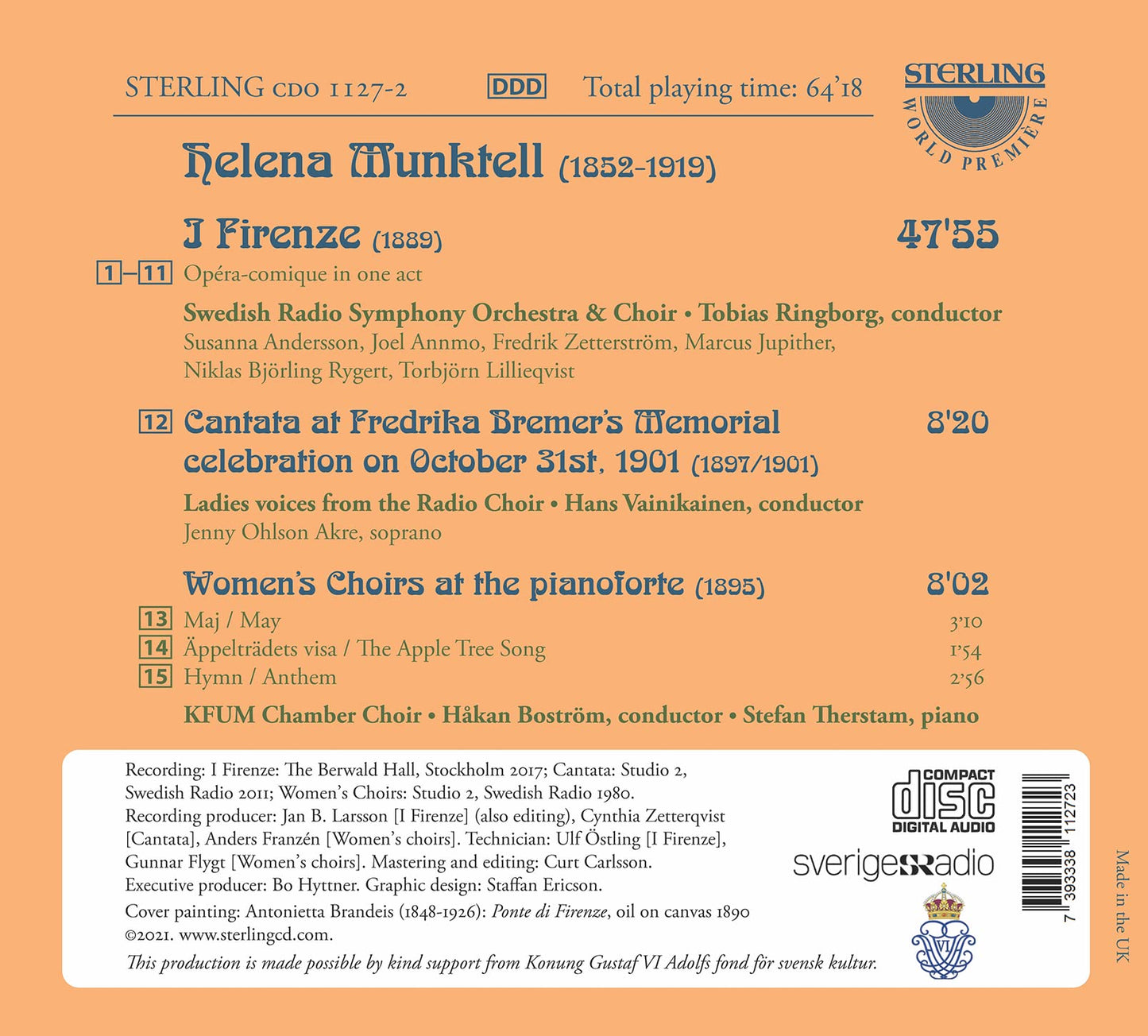 The Romantic Opera in Sweden, Vol. 9
