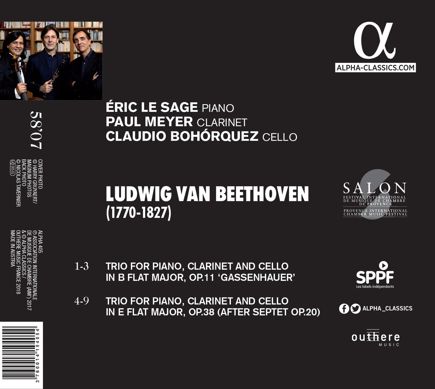 Beethoven: Trios for Clarinet, Cello & Piano