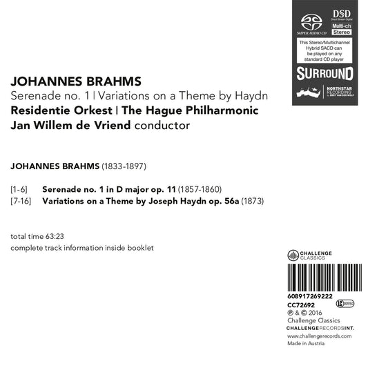 Brahms: Serenade No. 1 in D Major Op. 11 - Variations on a T