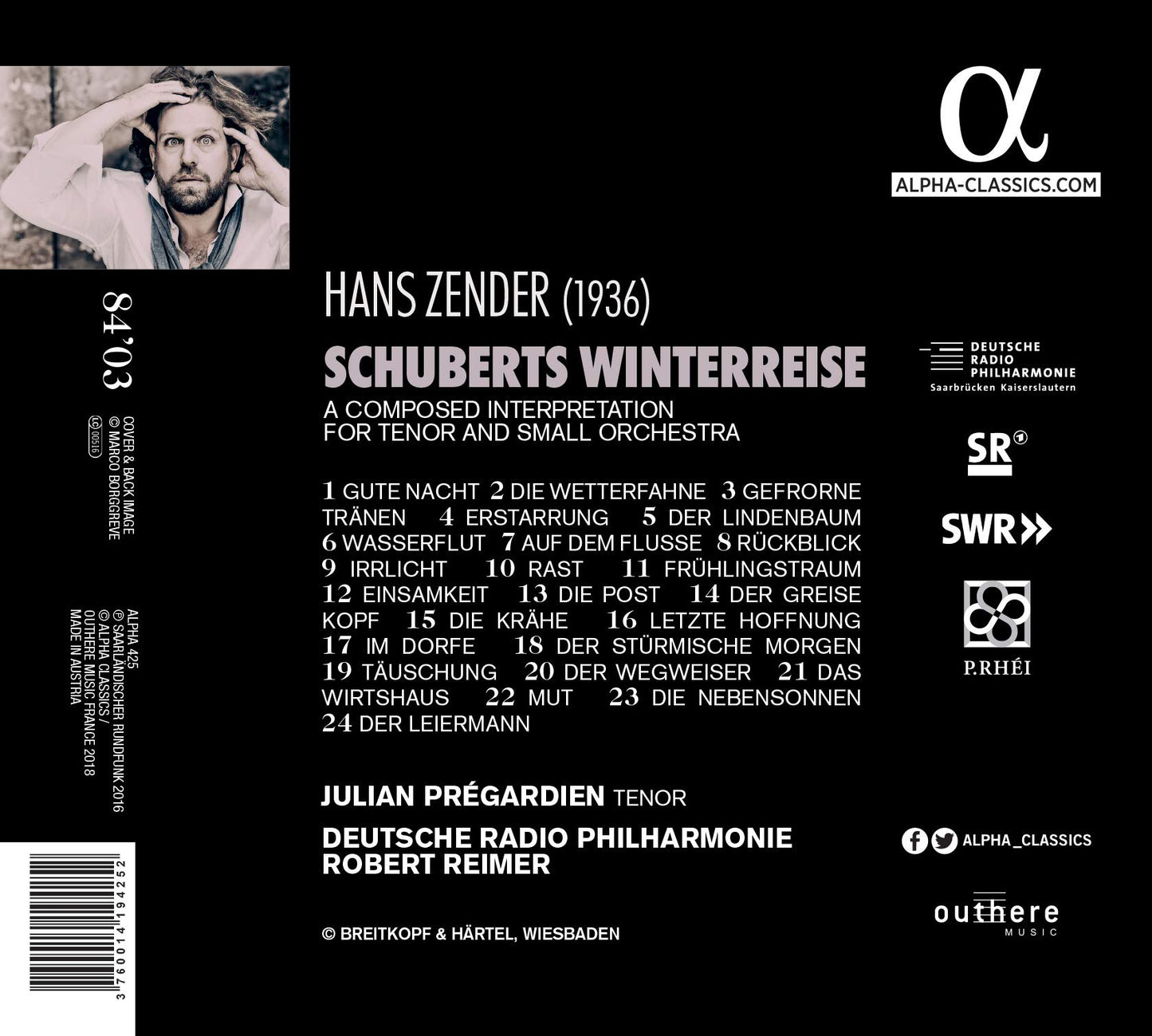 Zender: Schuberts Winterreise