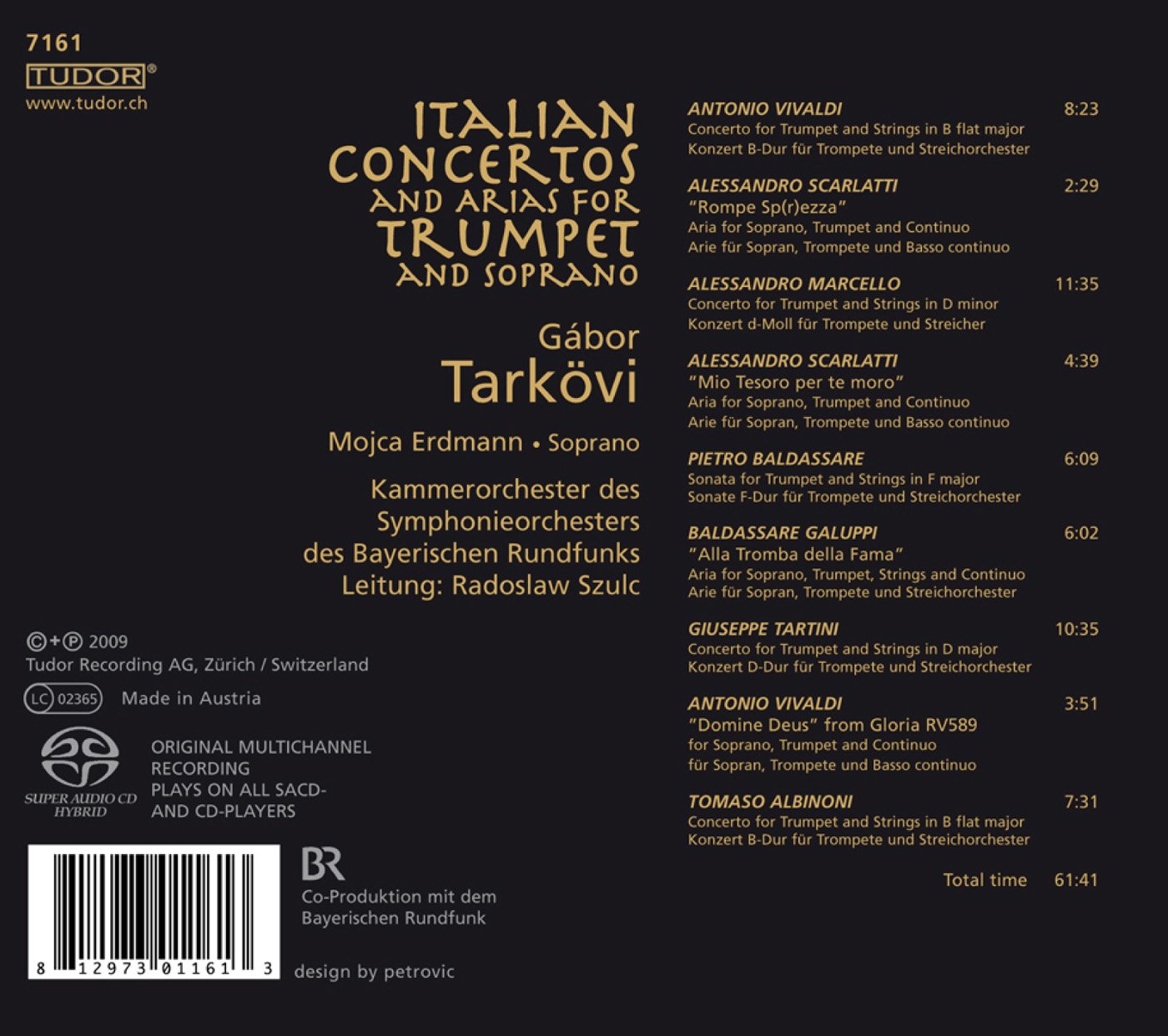 Trumpet Music (Baroque) – Vivaldi, A. / Scarlatti, A. / Marc