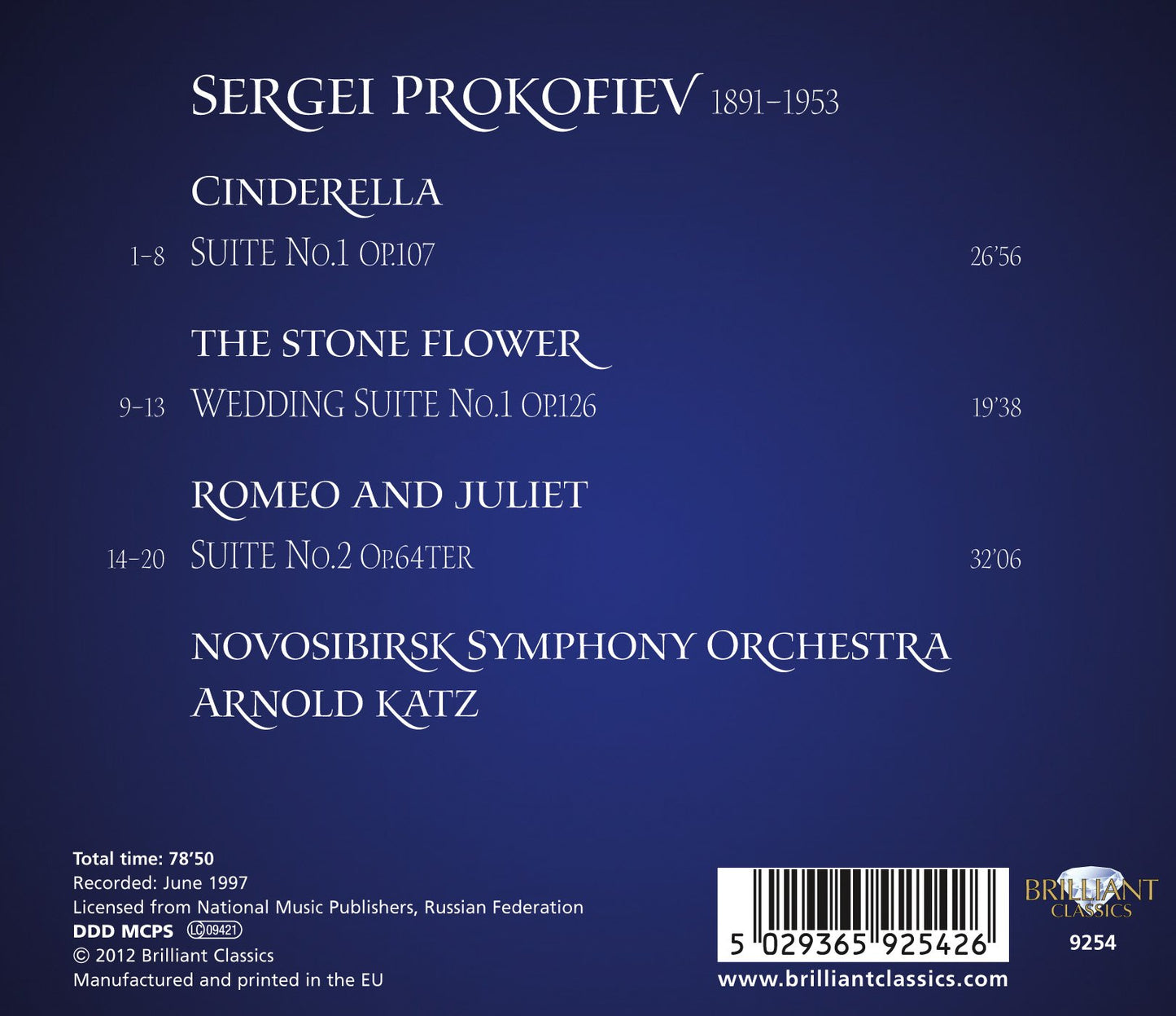 Prokofiev: Ballet Suites
