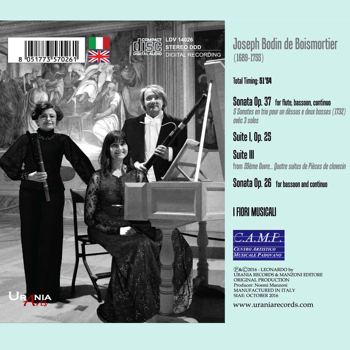 Boismortier: Winds in Versailles