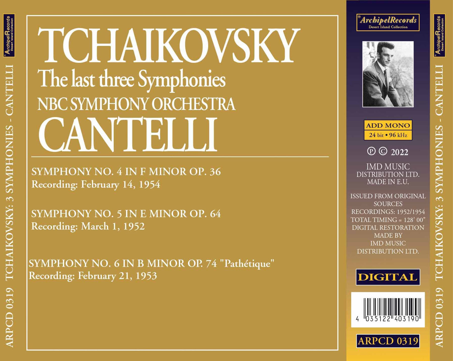 SINFONIEN 4,5 & 6  NBC ORCHEST