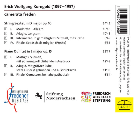 STRING SEXTET, PIANO QUINTET