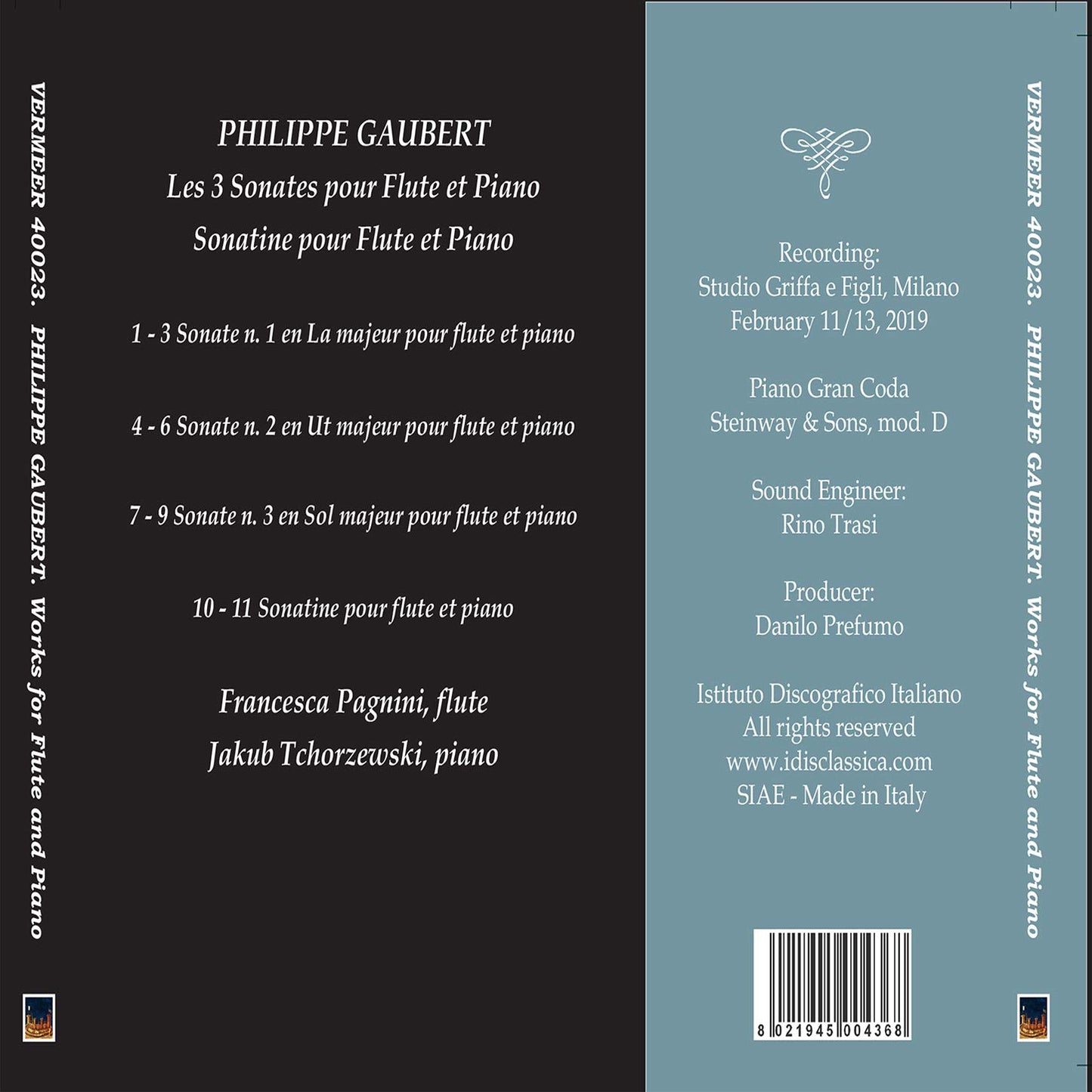 Gaubert: Les 3 Sonatas pour flute et piano - Sonatine