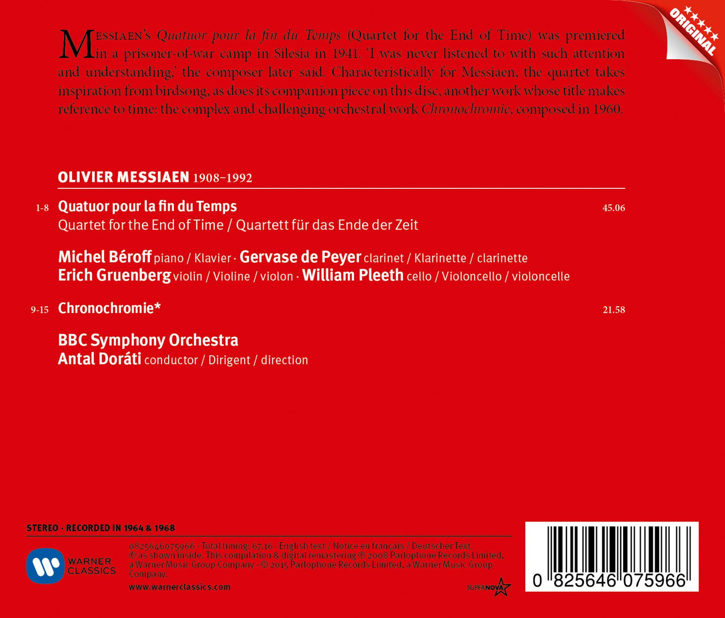QUARTET FOR THE END OF TIME