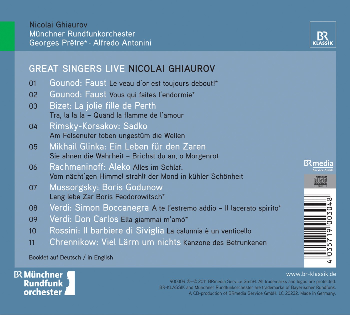 Great Singers Live: Nicolai Ghiaurov