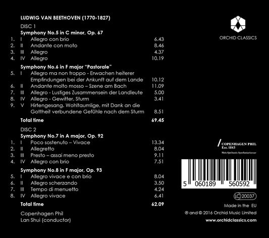 Beethoven: Complete Symphonies, Vol. 2 (Nos. 5-8)
