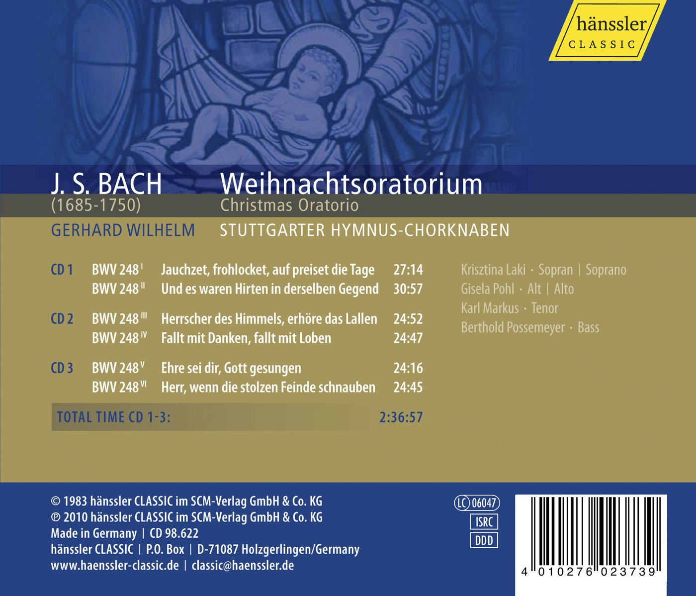Bach: Christmas Oratorio