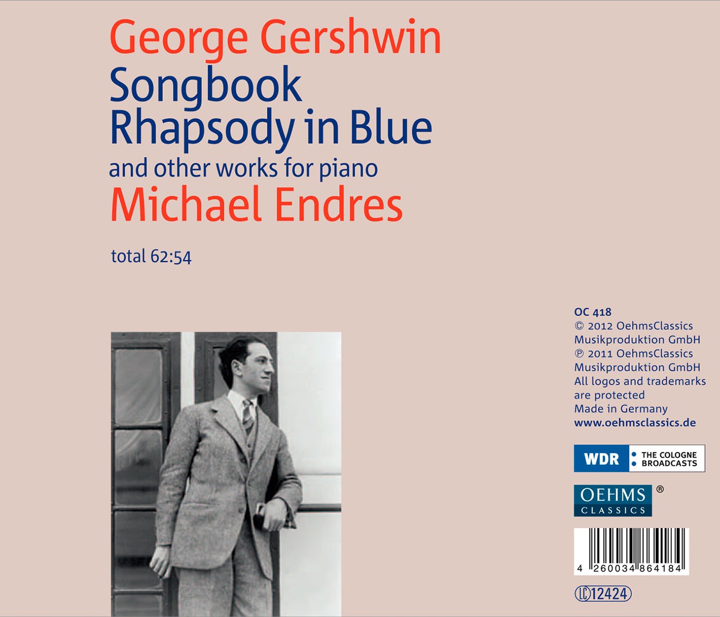 Gershwin: Songbook, Rhapsody in Blue