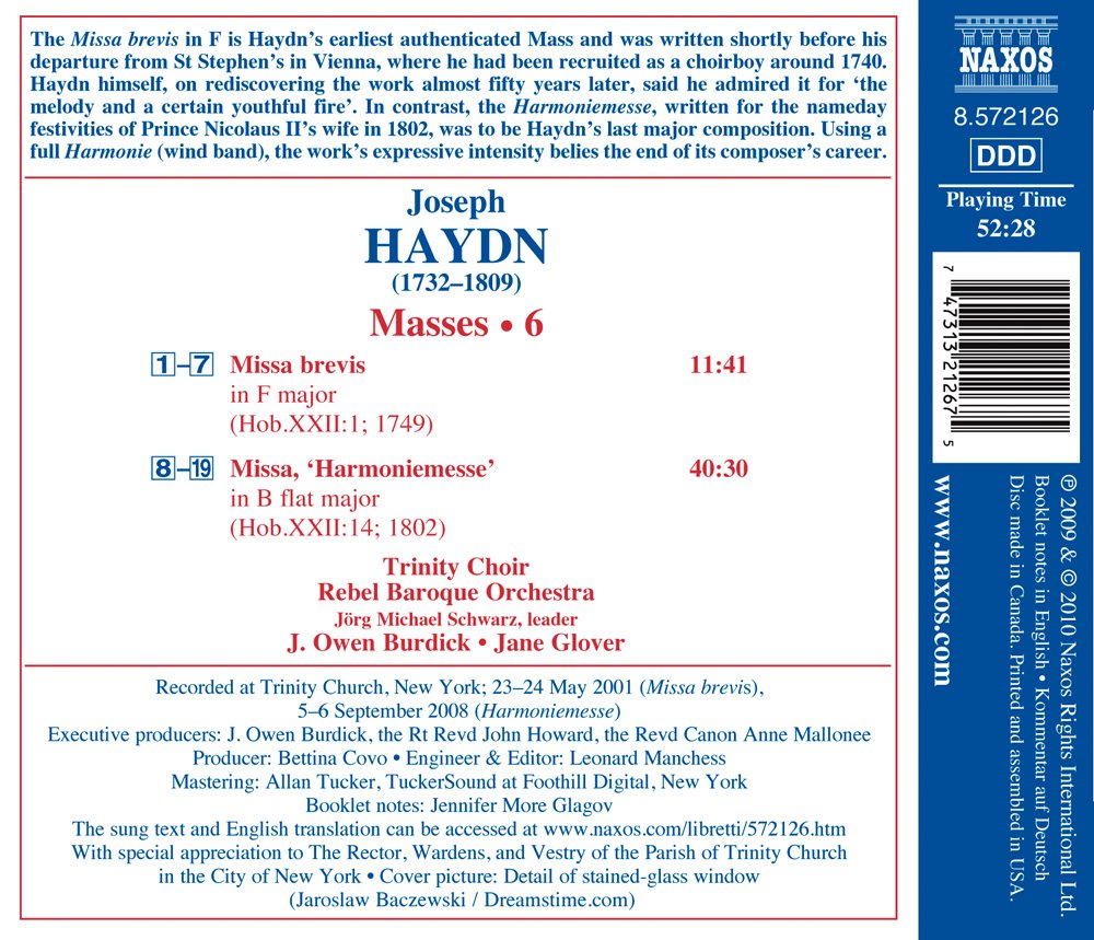 Haydn: Missa Brevis - Harmoniemesse