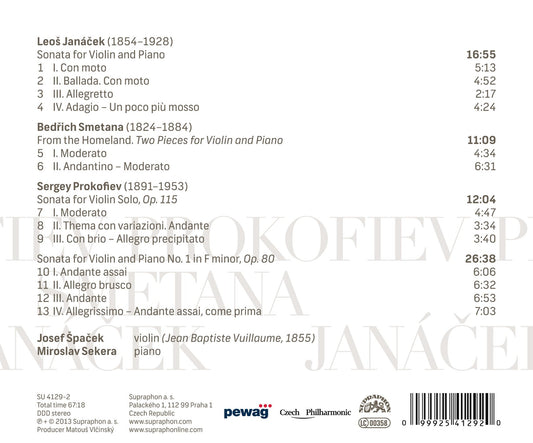 Prokofiev - Smetana - Janácek