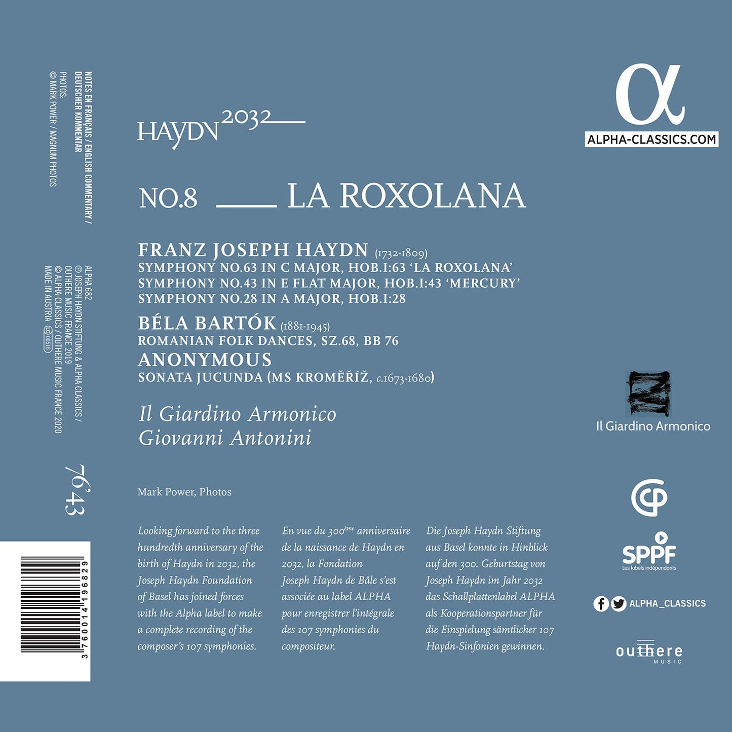 Haydn 2032, Vol. 8: La Roxolana
