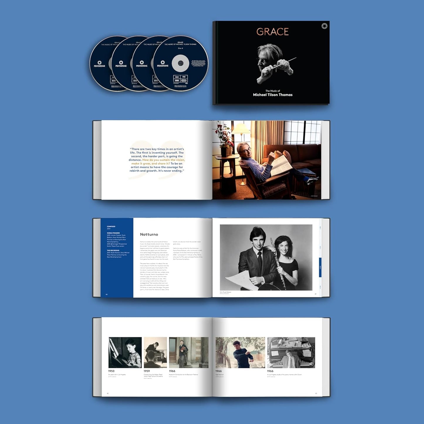 Grace - The Music of Michael Tilson Thomas (Luxury boxset)