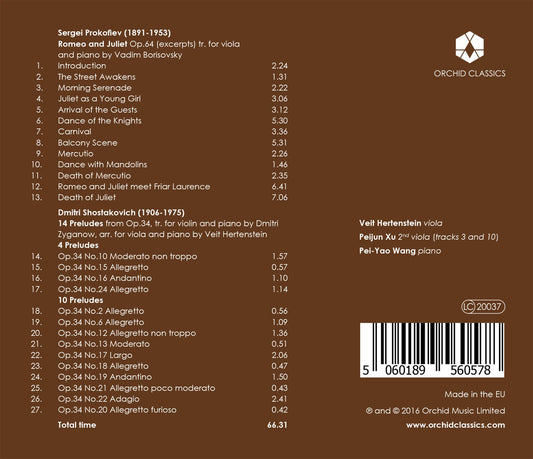 Prokofiev: Romeo & Juliet, Op. 64 - Shostakovich: 24 Prelude
