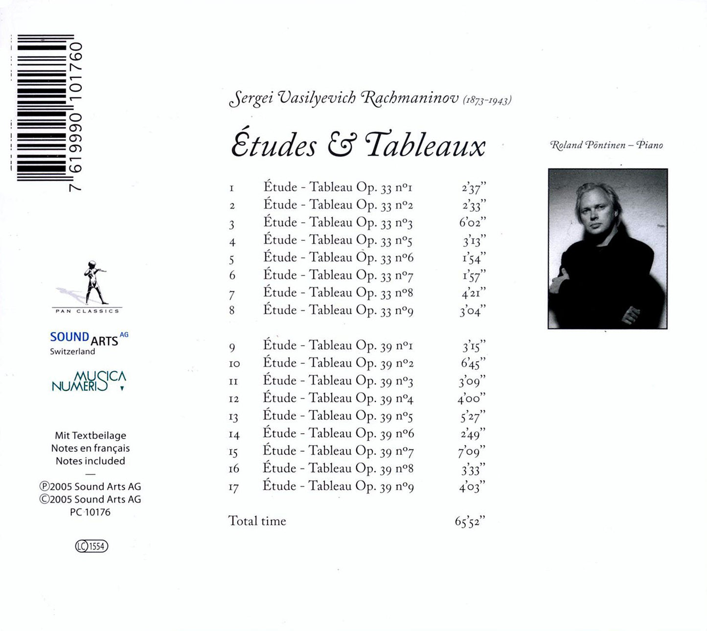 Étude - Tableau op. 39 no. 1