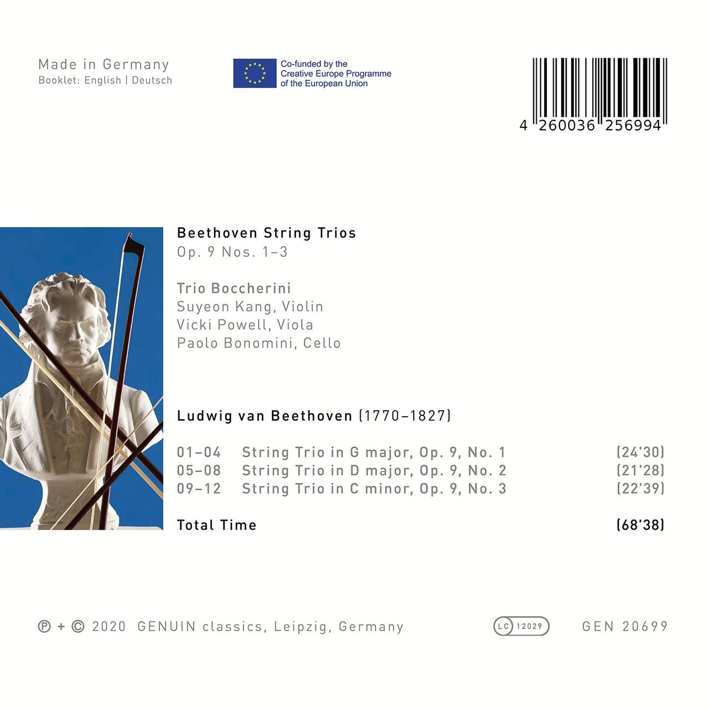 Beethoven: String Trios, Op. 9, Nos. 1-3