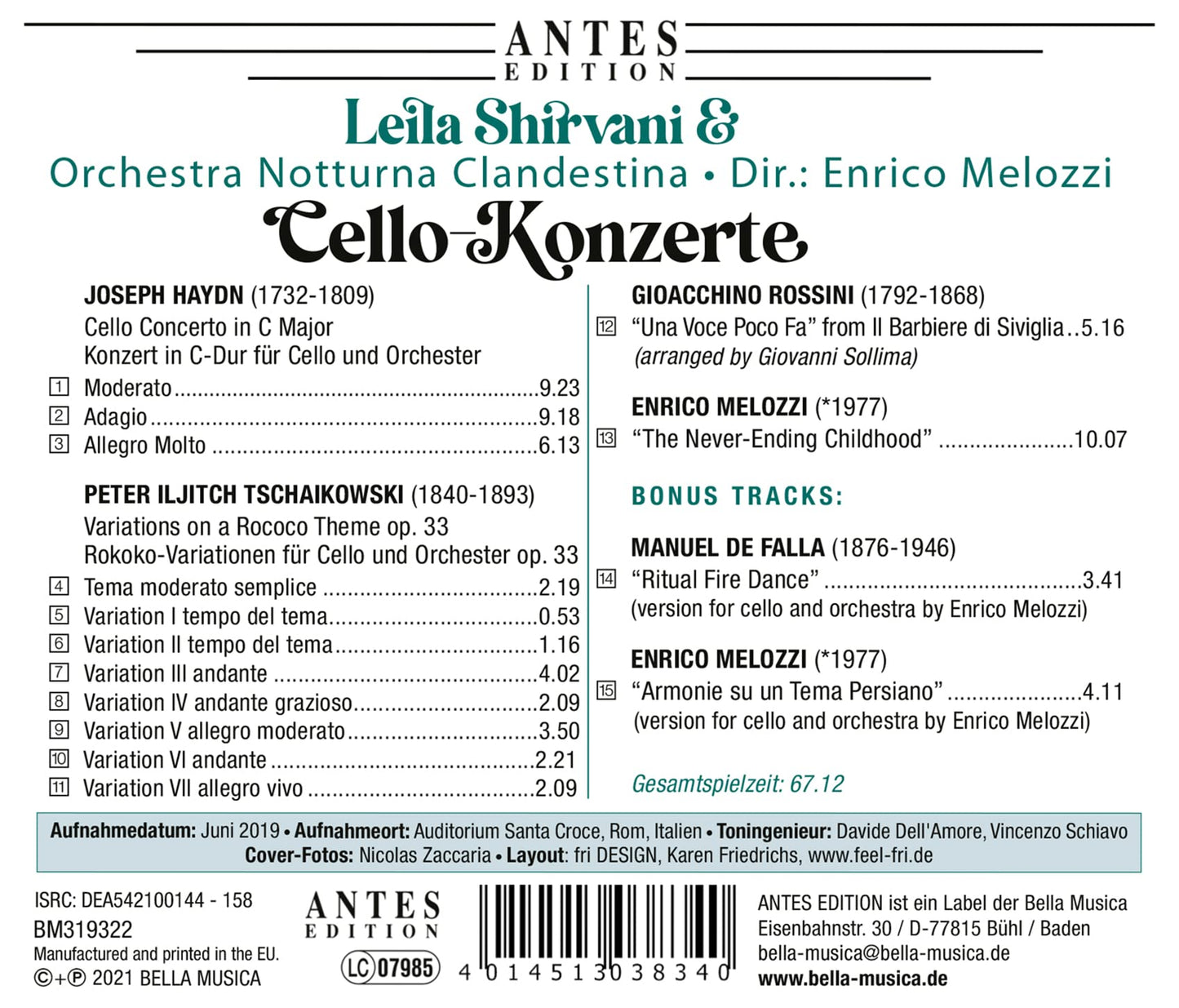 Cello-Konzerte