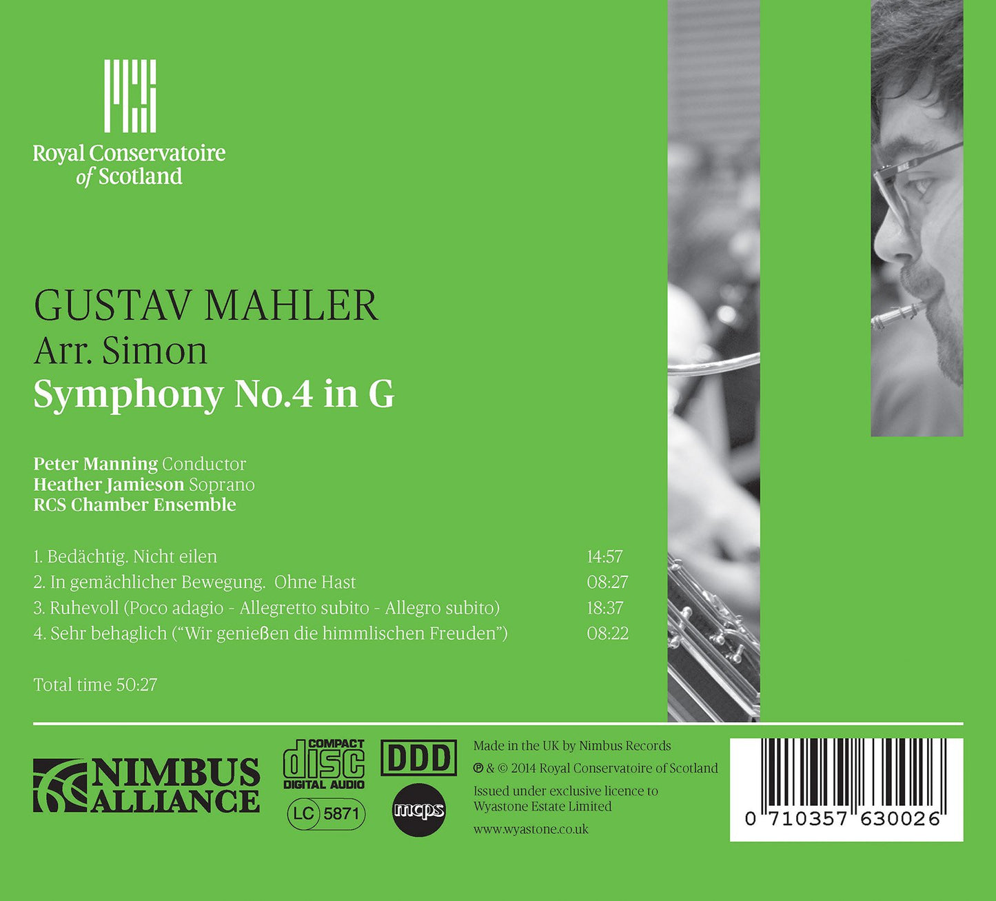 Mahler (arr. Simon): Symphony No. 4