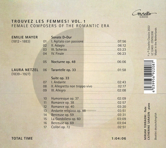 Mayer & Netzel: Trouvez les femmes! Vol. 1 - Female Composer