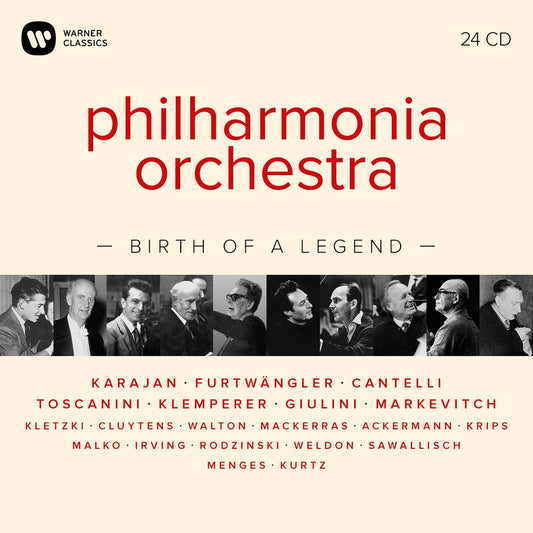 PHILHARMONIA ORCHESTRA: BIRTH OF A LEGEND 24CD