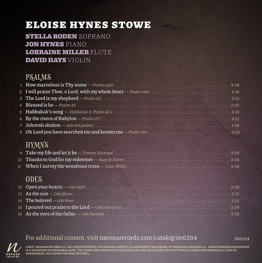 Hynes Stowe, E.: Psalms
