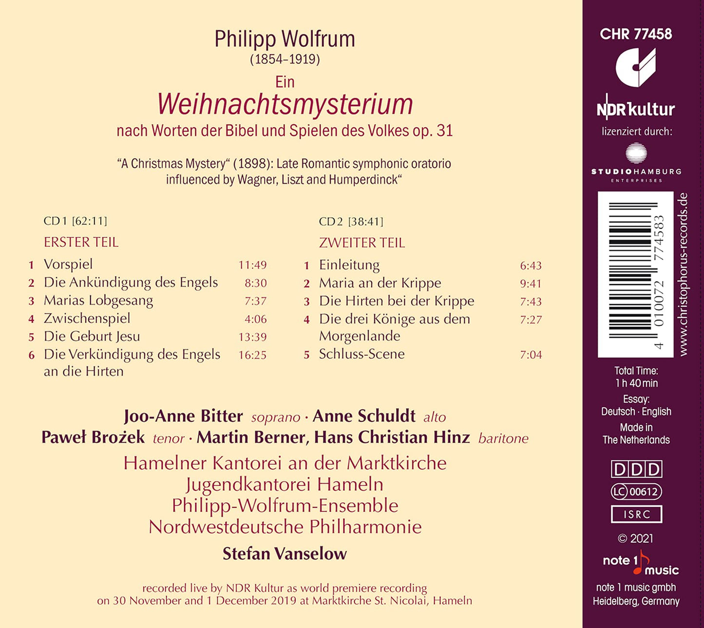 EIN WEIHNACHTSMYSTERIUM