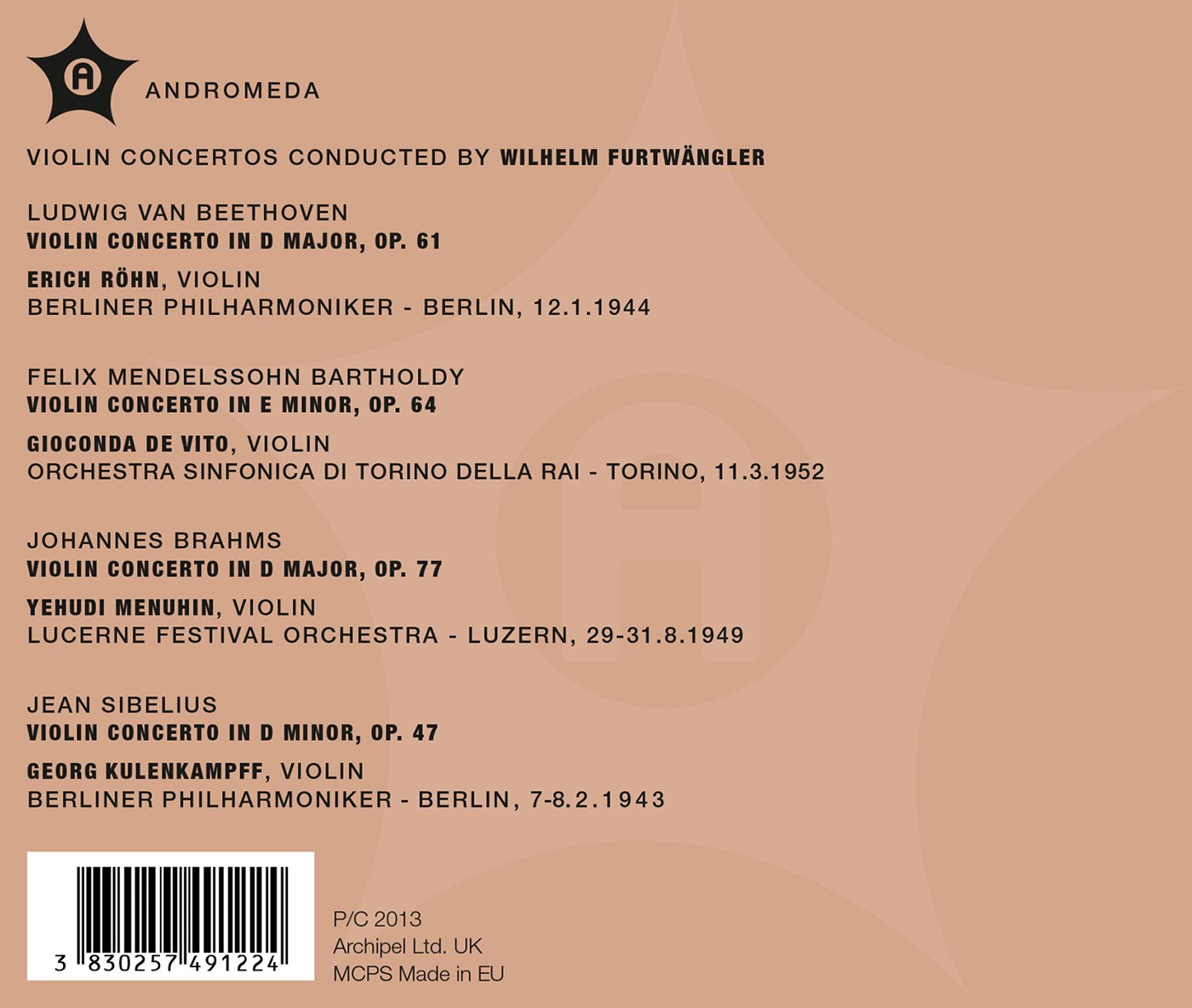 Violin Concertos