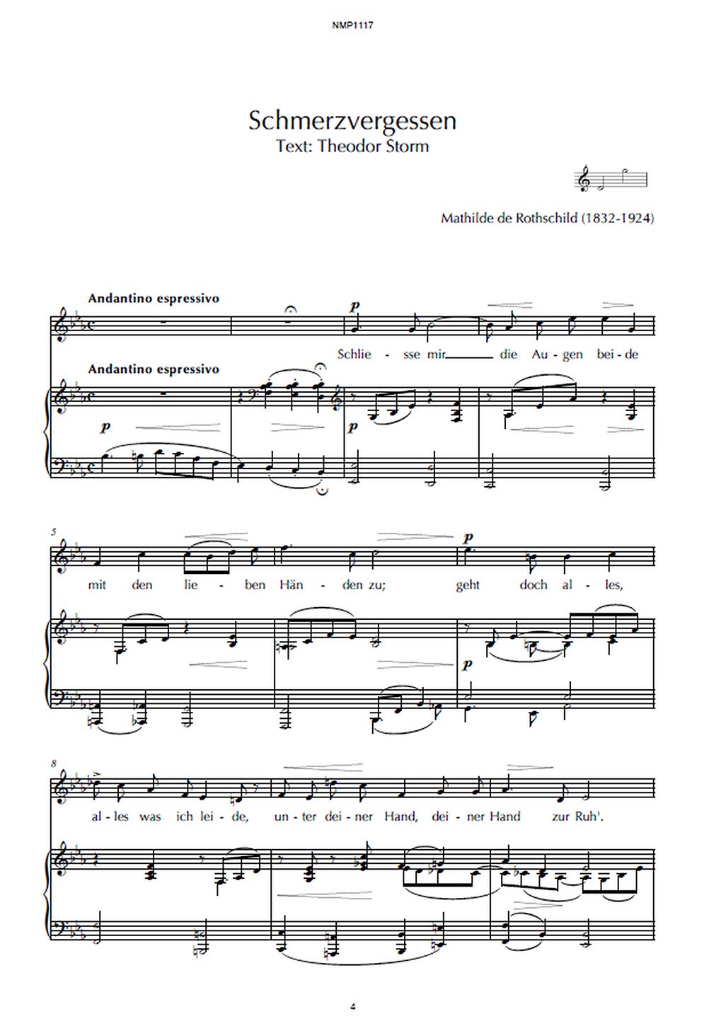 SECHS LIEDER (1897)
