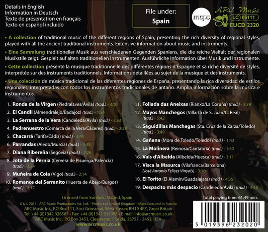 Spain: Songs & Dances