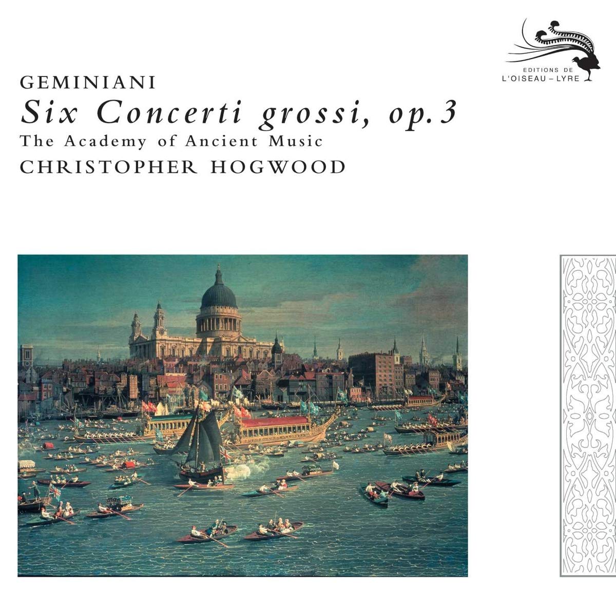 Geminiani: Six Concerti Grossi, Op. 3
