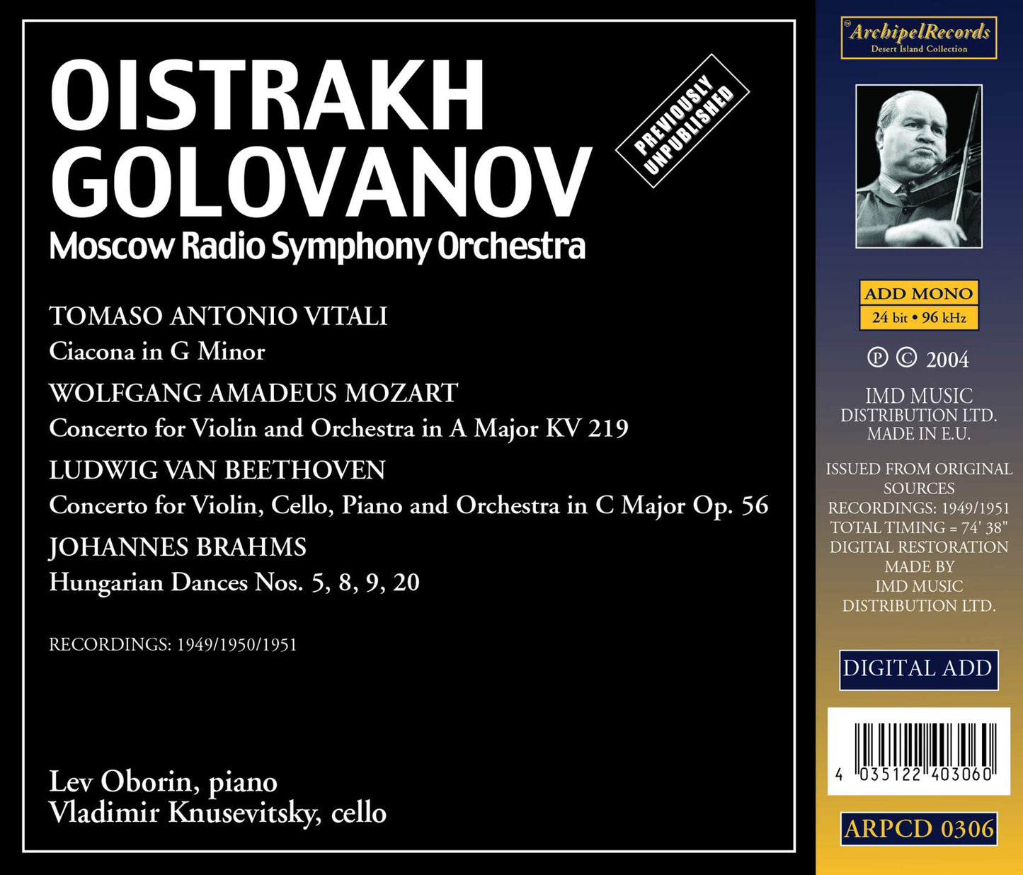 David Ositrakh and Nikolai Golovanov
