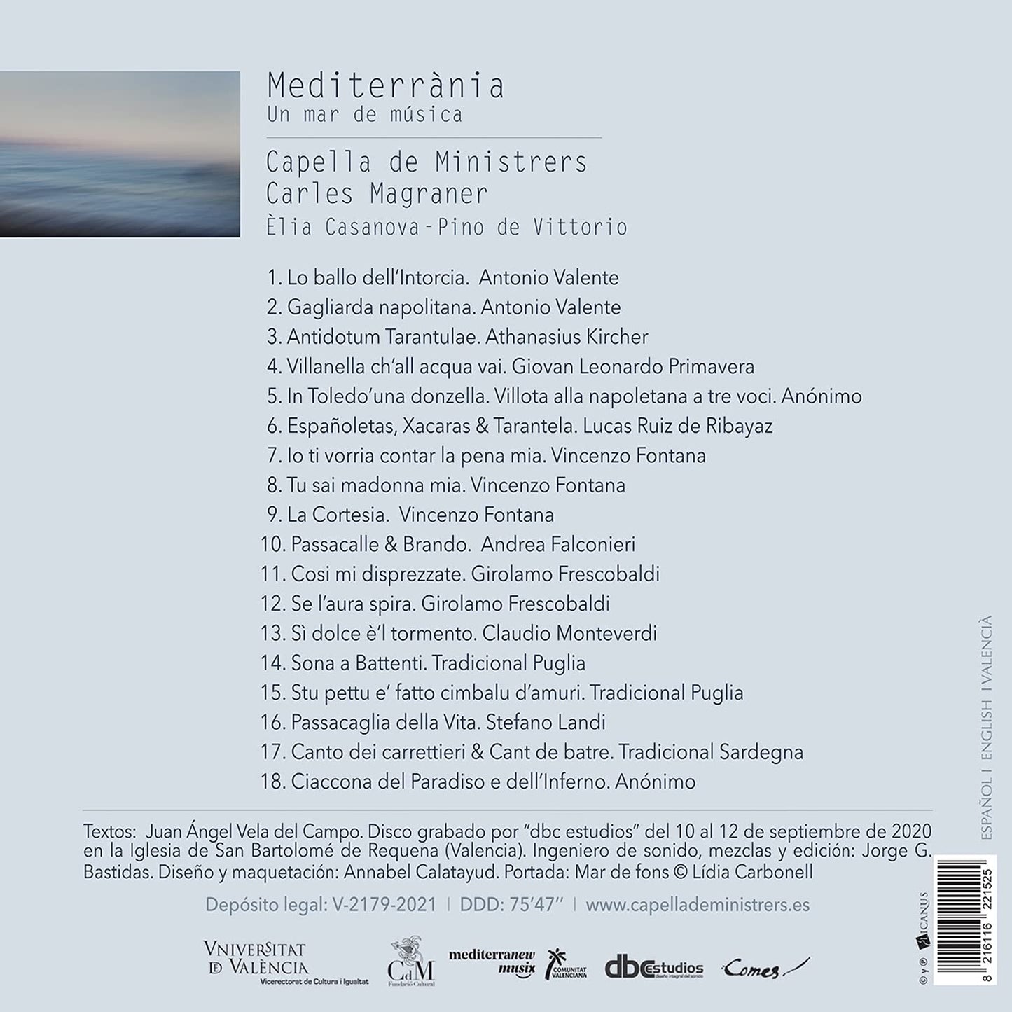 MEDITERRÀNIA: UN MAR DE MÚSICA