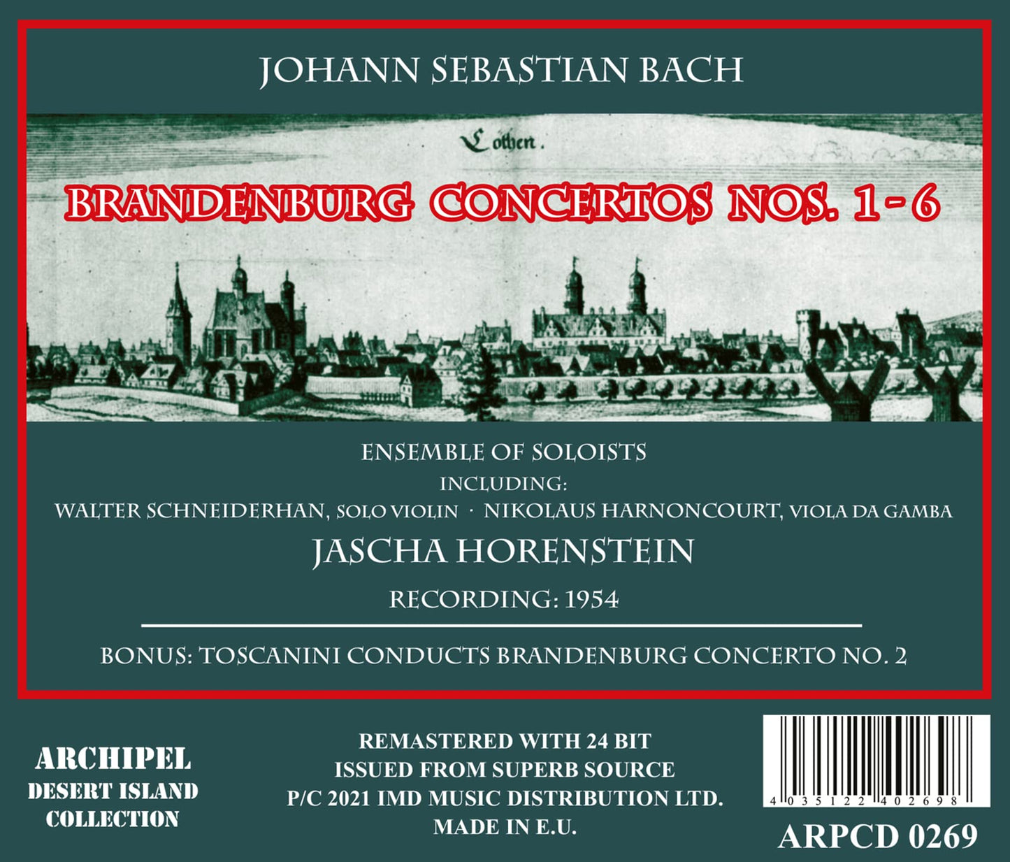 BRANDENBURGISCHE KONZERTE 1-6