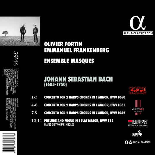 Bach: Concertos for Two Harpsichords