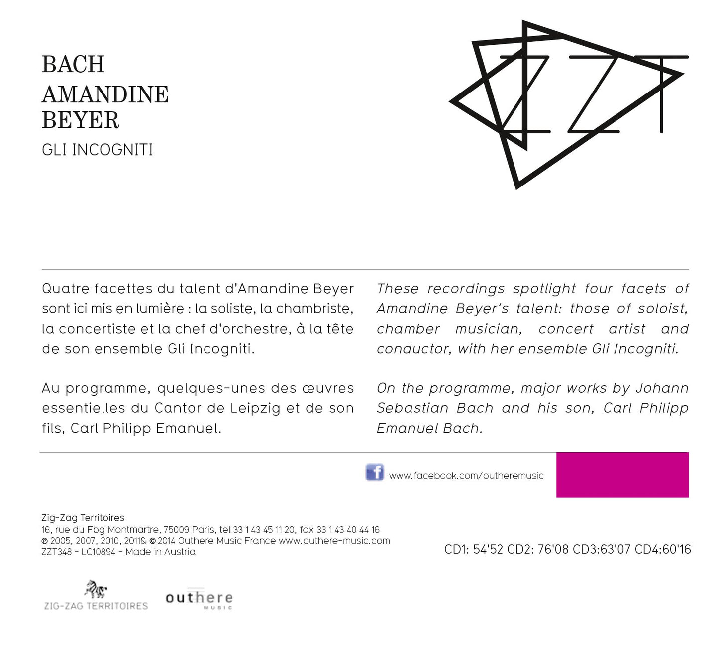 Bach: Works for Violin