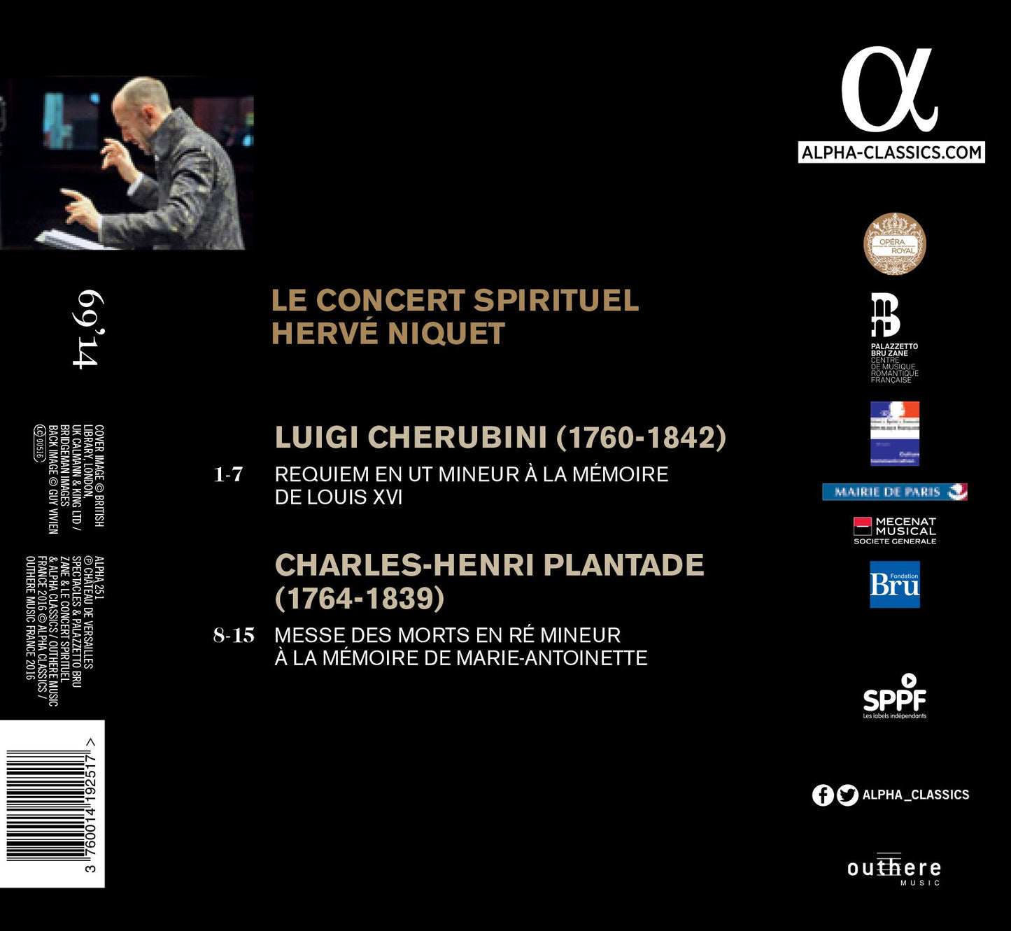 Cherubini & Plantade: Requiems