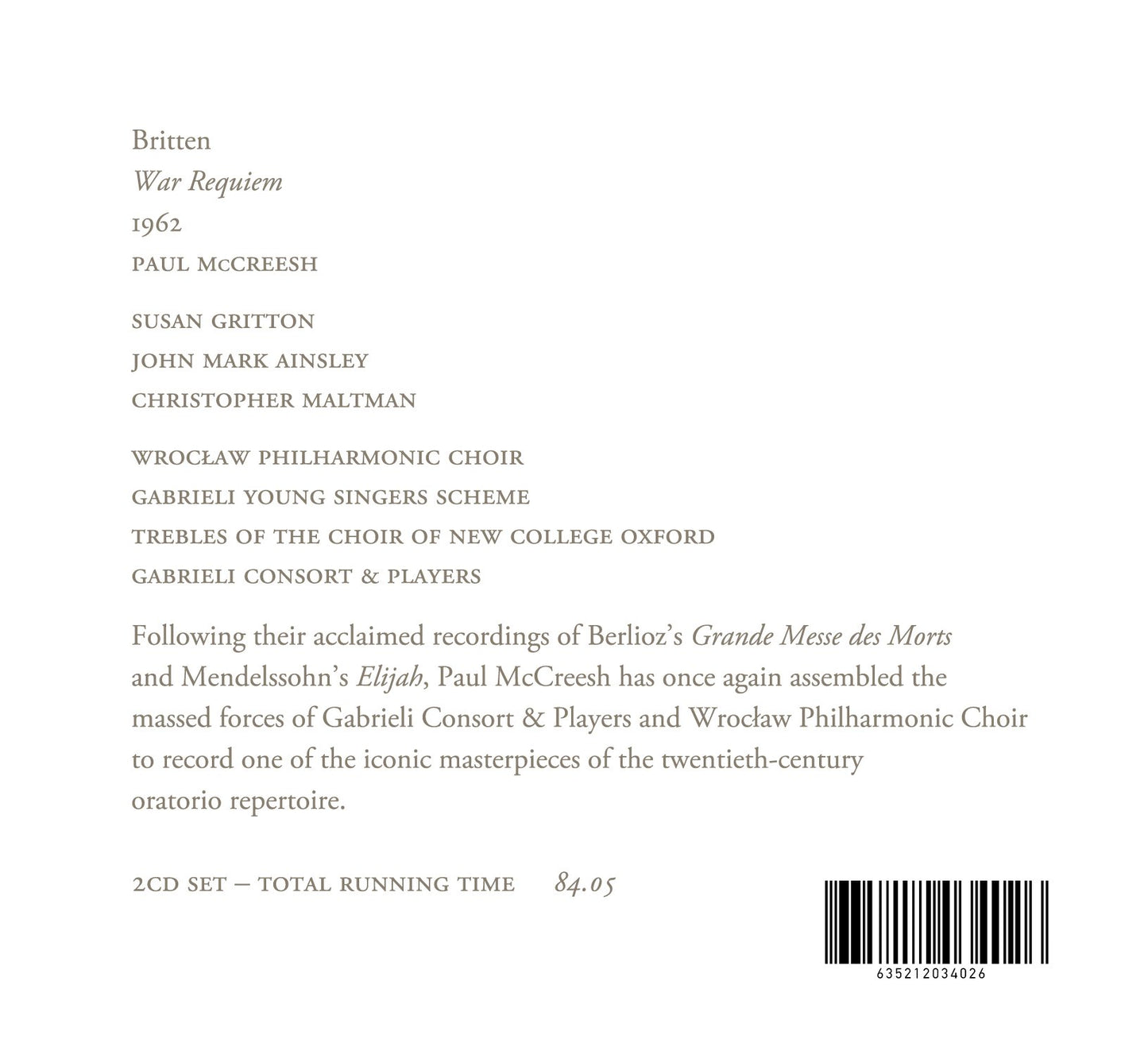 Britten: War Requiem