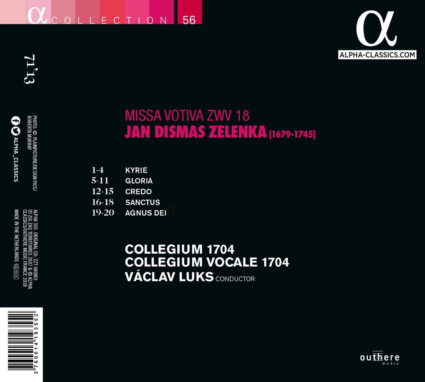 Zelenka: Missa Votiva, ZWV 18