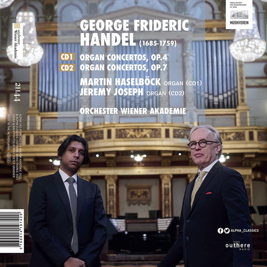 Handel: Organ Concertos Op. 4 & Op. 7