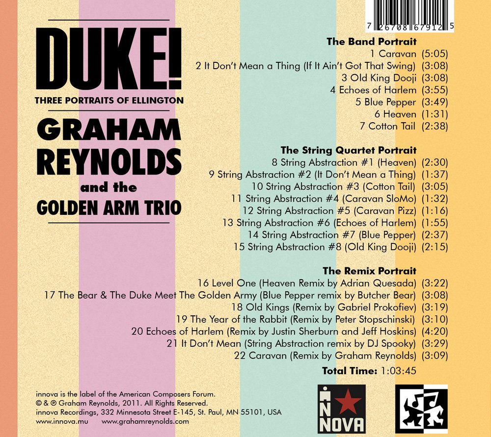 Duke!: Three Portraits of Ellington