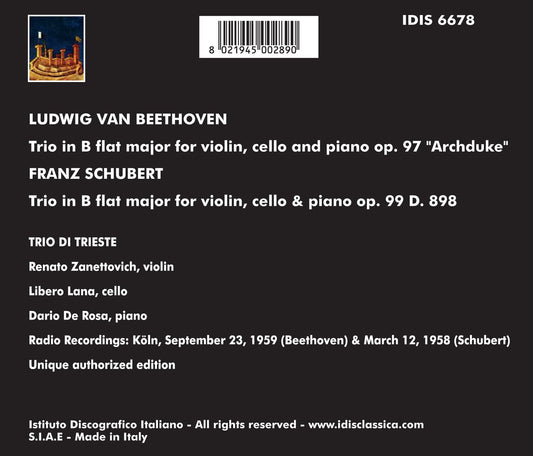 Beethoven & Schubert: Trios