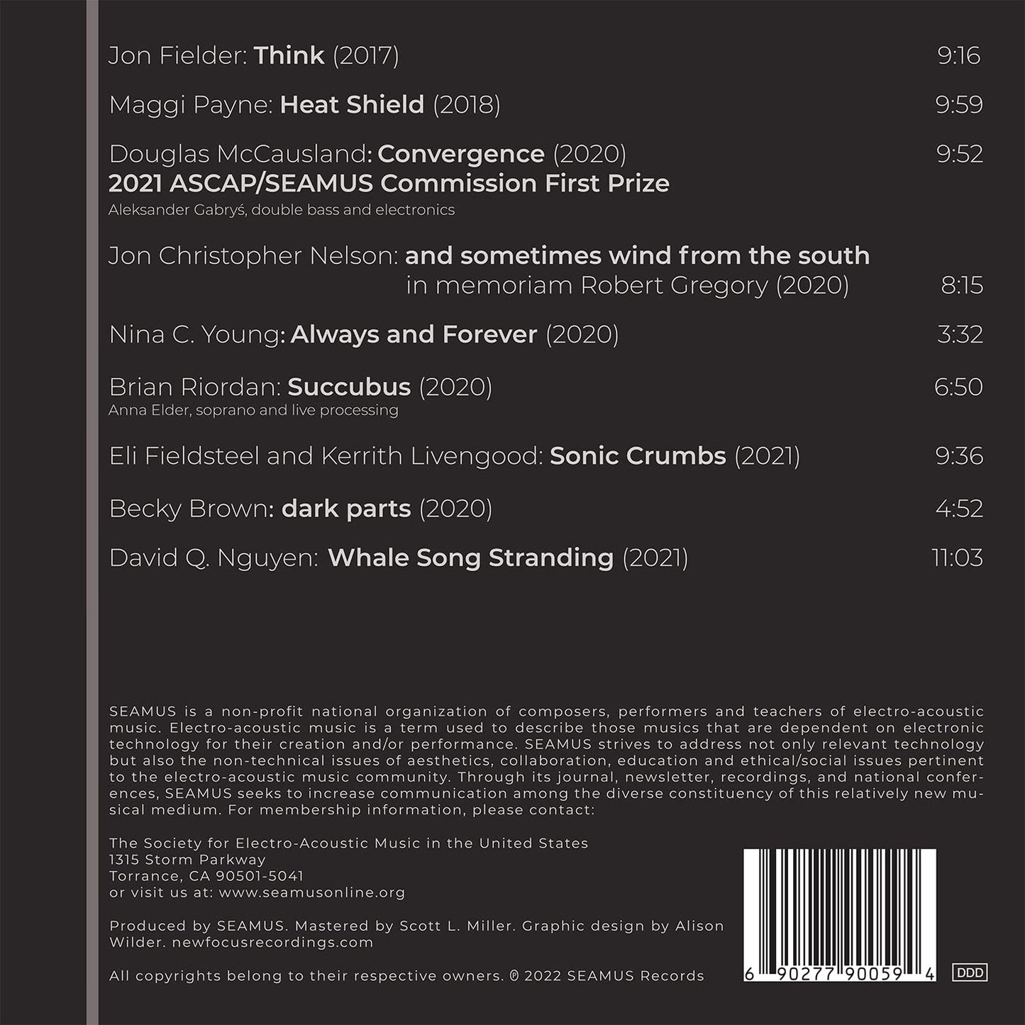 Music from SEAMUS, Vol. 31