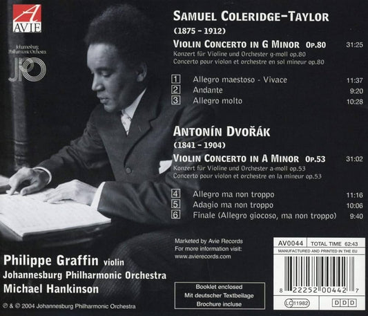 Coleridge-Taylor / Dvorak: Violin Concertos