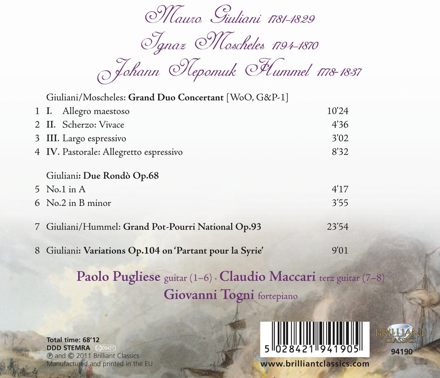 Music for Guitar and Fortepiano